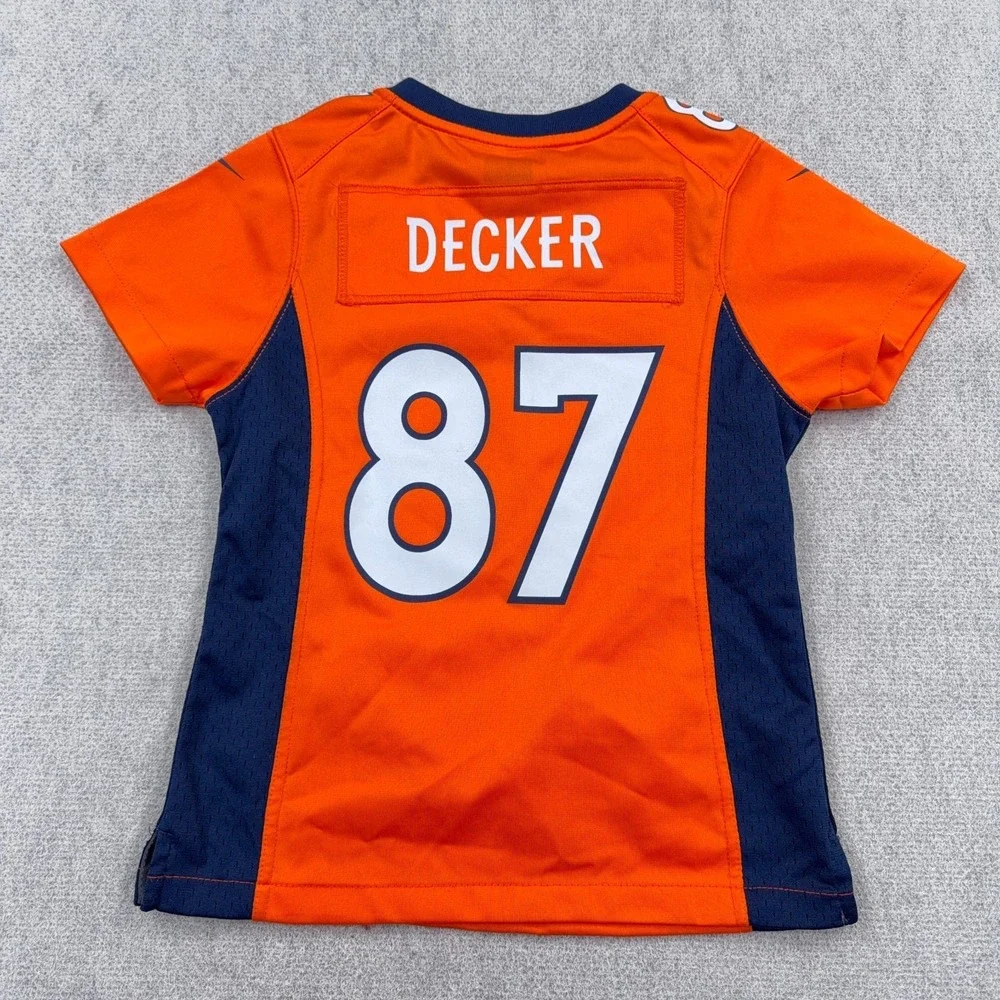 Denver Broncos Football Jersey Youth Boys Small Nike On Field Eric Decker NFL